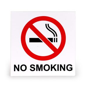 No Smoking Abs Signs