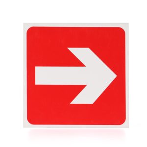Red Arrow Signs