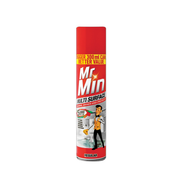 Mr Min 300ml Multi Surface Cleaner, Furniture Polish