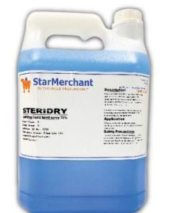 SteriDry 70% Alcohol  Sanitizer - 5L Blue