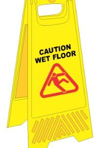 A-Frame Wet Floor Sign